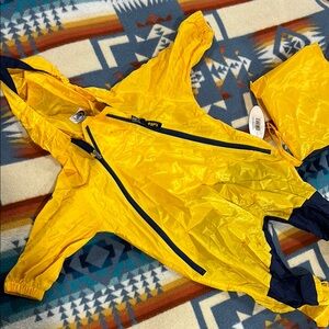 Tuffo Yellow Rain Suit with Hood 2T